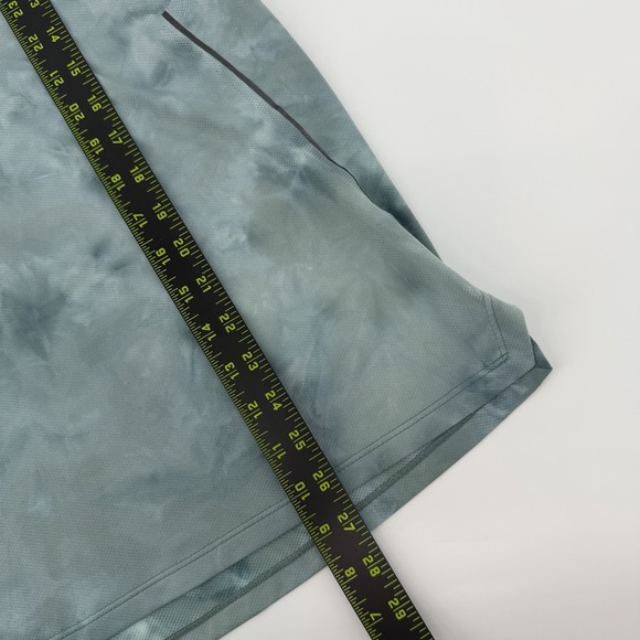 Lululemon Shirt Mens Medium/Large Blue Spray Tie Dye Fast Free Reflective *Desc - Picture 7 of 7